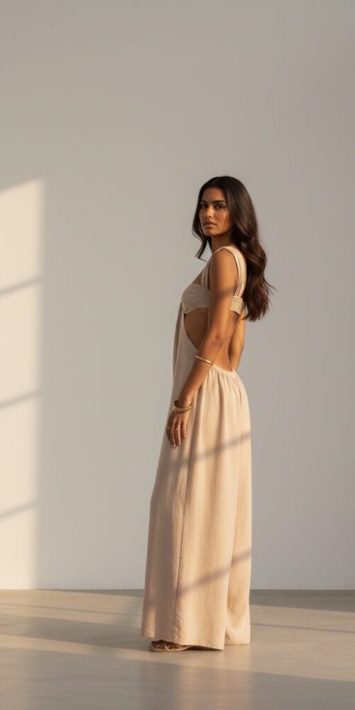 BEIGE BRA PANTS BEACH JS - Image 3