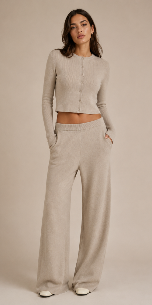 Soft Hour Knit Set