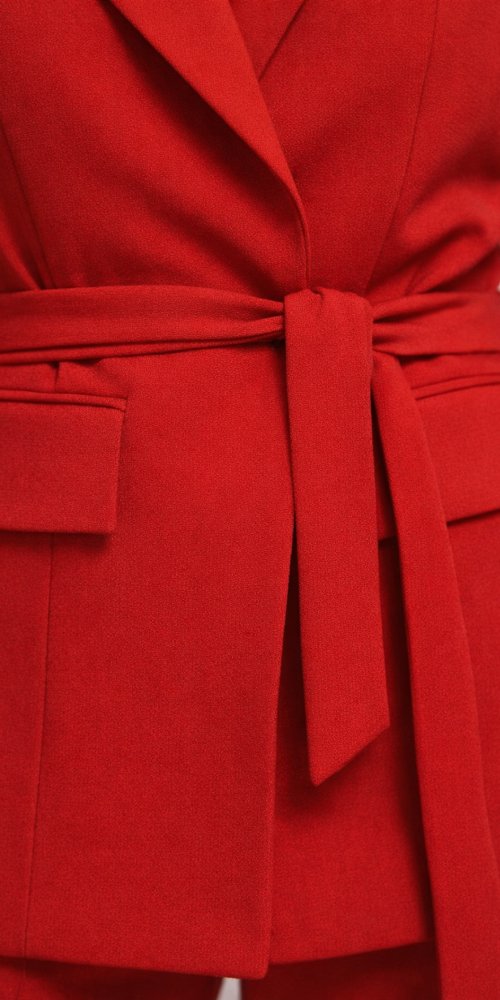 Ruby Red Power Suit Set - Image 2